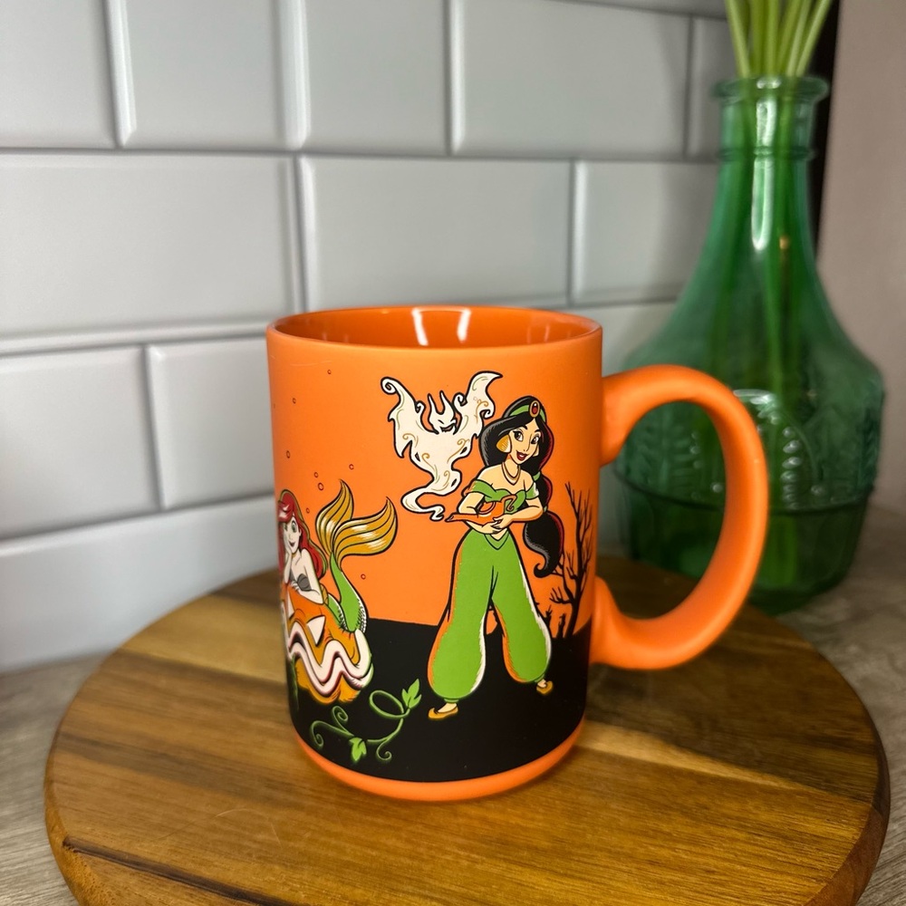 Disney Princess Halloween Soft touch mug ft Jasmine, Ariel, Snow White & Aurora